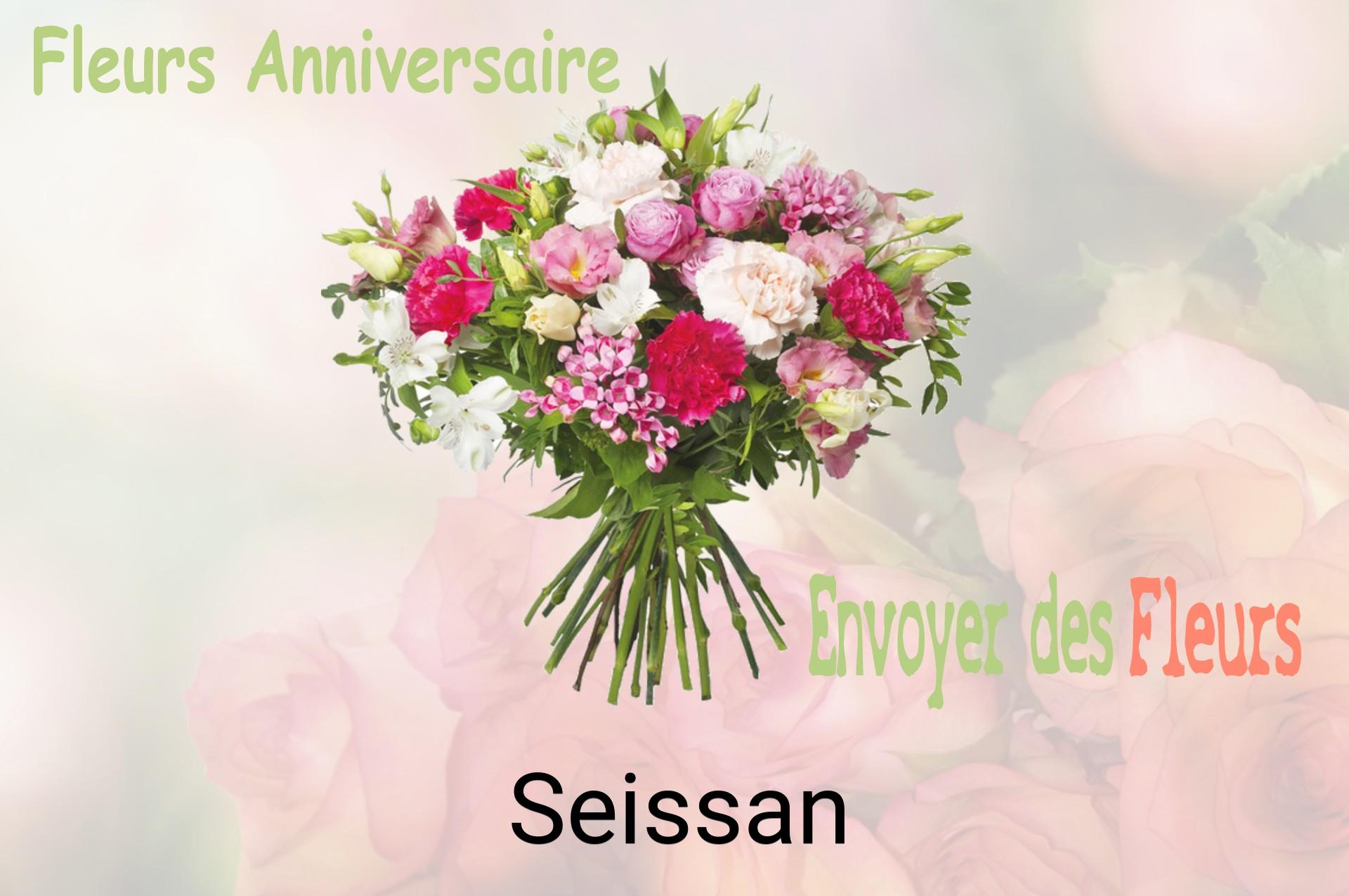 Bouquet de fleurs d’anniversaire livré à Seissan